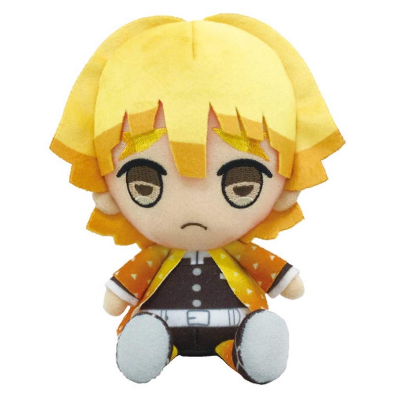 Bandai Demon Slayer Kimetsu no Yaiba Chibi Plush  Agatsuma Zenitsu - Image 3