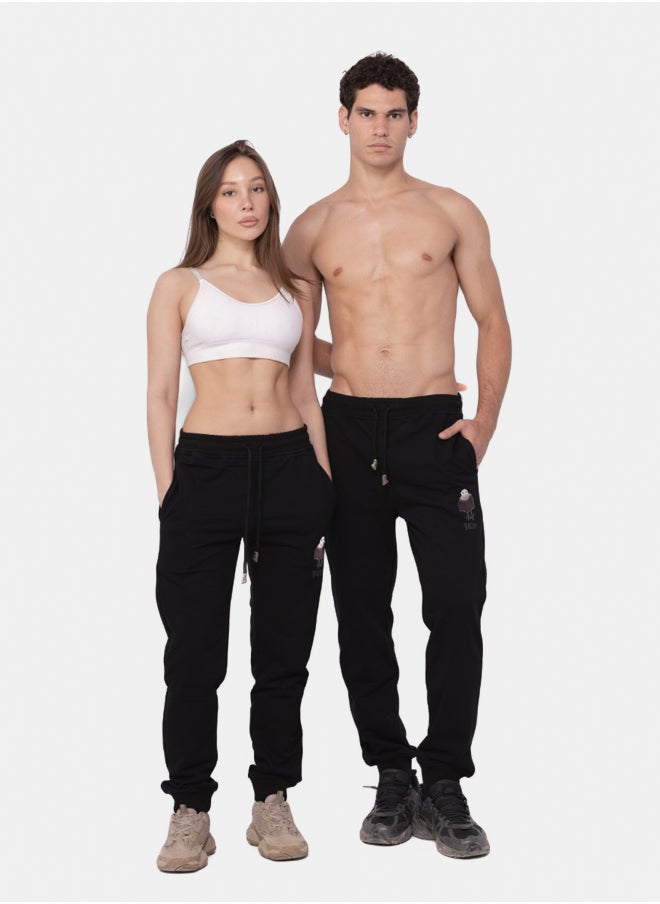 Teif paris Blad Eagle Print Sweatpants  - Image 1