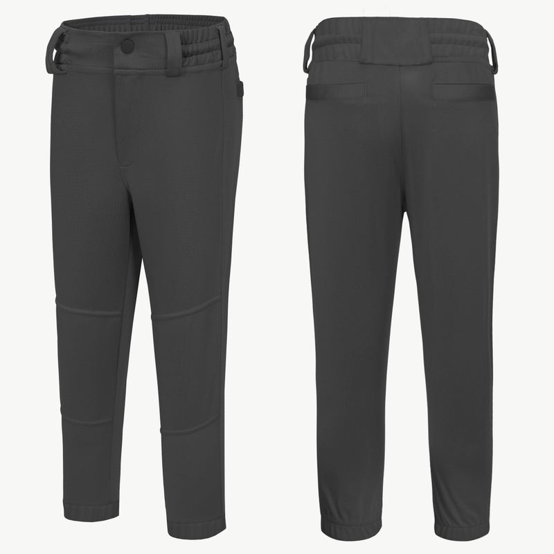MIVEI 2T-16Y Toddler Youth Boys Baseball Pants - Kids Little Grils Tee Ball Softball Knicker Pants with Belt Loops UPF50+ - Image 2