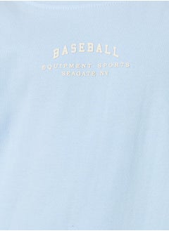 Styli Round Neck Slogan Printed Sweatshirt  - Image 3