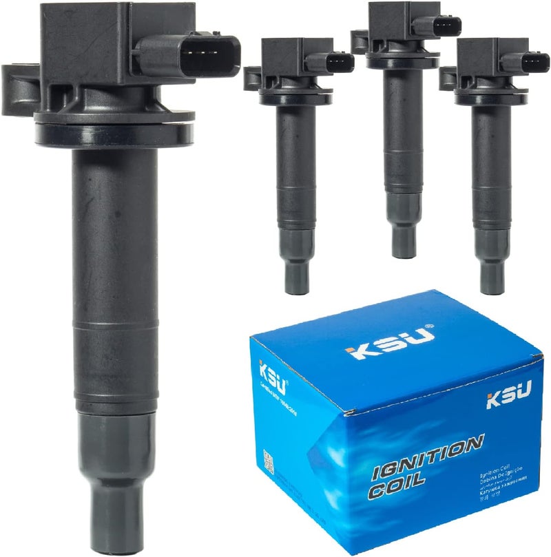 KSU Ignition Coil Pack Compatible with Toyota ECHO 1.5L L4 (2000-2005) - Image 1