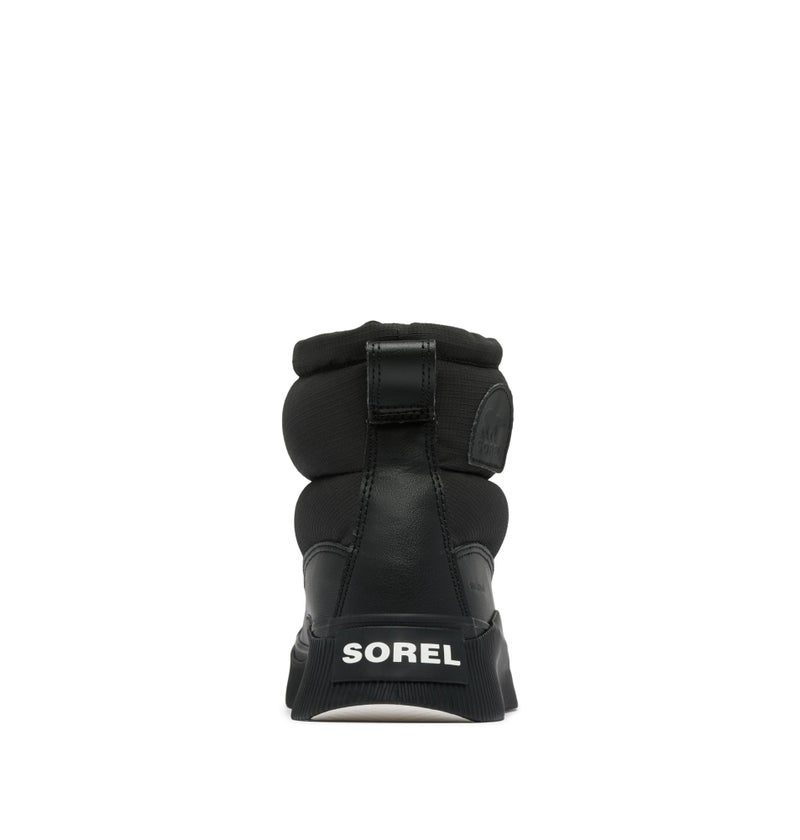 SOREL Women's Out N About lV Puffy Waterproof Boot - Black, Chalk - 9 - Image 4