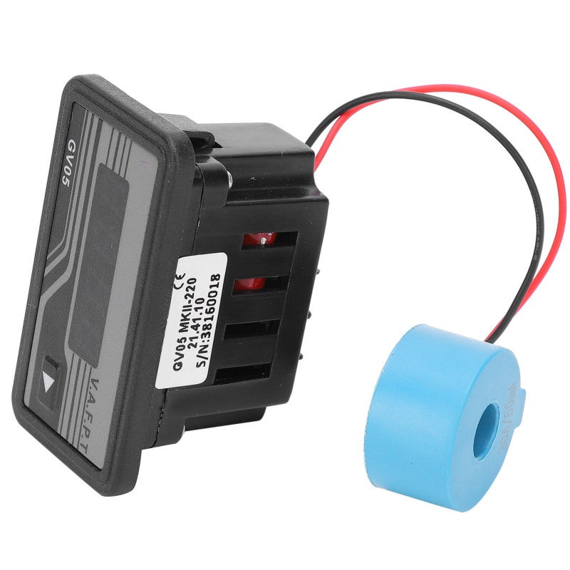 Digital Generator Frequency Meter GV05 Plastic - Corrosion Resistant Waterproof Digital Voltmeter Module for Voltage Frequency Current Power Running Time Measurement - Image 3