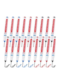 Y&D Multi-purpose Deep Hole Marker Pens Long Nosed Drill Nib Scriber Waterproof Mechanical Carpentry Colorful Pen for Woodworking Hardware Decoration Construction (18)  - Image 1