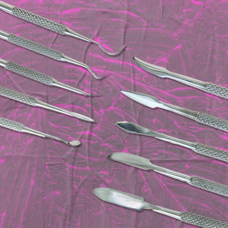 SE 12-Piece Stainless Steel Wax Carvers Set - Versatile Sculpting Tools for Modeling and Shaping - Image 4