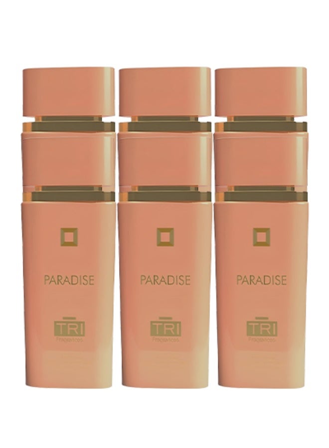 تي أر آي 6 قطع عطر بارادايس للنساء 100 مل - Image 1