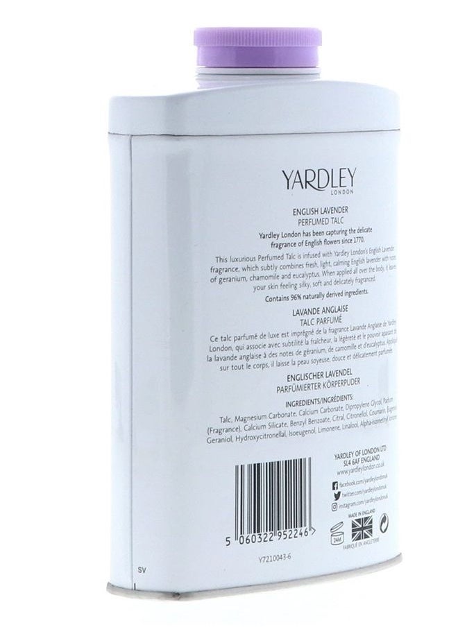 Yardley English Lavender Talc 200g by Yardley  - Image 1