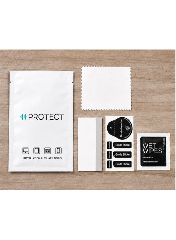 Protect Professional Cleaning & Installation Kit Pack of 25 Sets | Screen Protector Application Tools | Camera Lens Cleaning Kit | Microfiber Cloth, Wet Wipes, Dust Absorber, Guide Stickers & Squeegee - Image 3