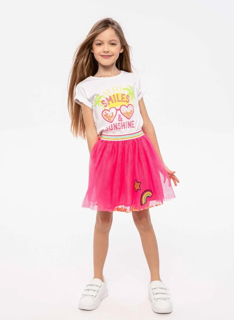 مينوتي Kids Girls Tulle Skirt