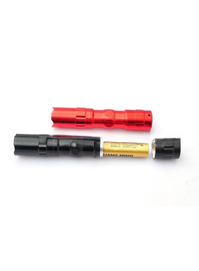Aluminum Alloy Waterproof Led Mini Flashlight Number 5 1-cell High Beam Handheld Torch Company Gifts Customizable Logo-Color:Blue One-handed Electric (no Packing And No Tail Rope)  - Image 4