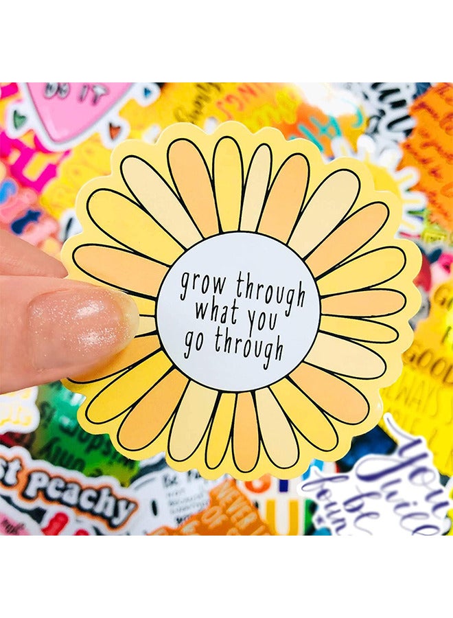 إسكدنيا 100 قطعة ملصقات كلمات ملهمة لملصقات اقتباس تحفيزية للمراهقين والكبار ملصق الفينيل الإيجابي العصري لزجاجات المياه كتاب الكمبيوتر المحمول - Image 4