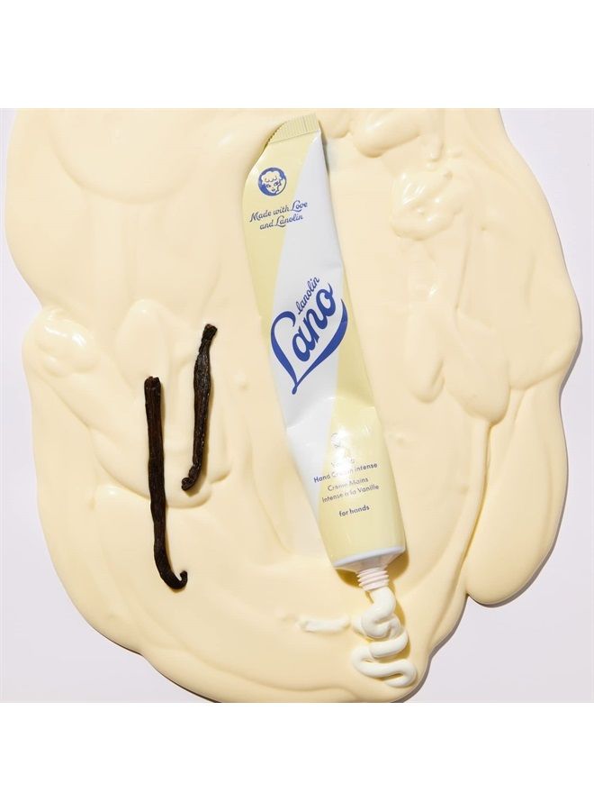 Lanolips Lano Vanilla + Lanolin Hand Cream Intense - Dry Hands Treatment & Cuticle Cream Made of Triple Lanolin, Vitamin E & Shea Butter - Super Rich Creamy Hand Lotion Skin Care (1.69 oz) - Image 2