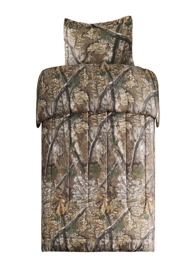 VISI-ONE Realtree APX Camo Twin 2 Piece Comforter Set - All-Season Lightweight Bedding for Kids, Toddlers, Teens, Girls & Nature Lovers, Ideal for Little Hunter’s Room, Outdoor Adventures - Image 1