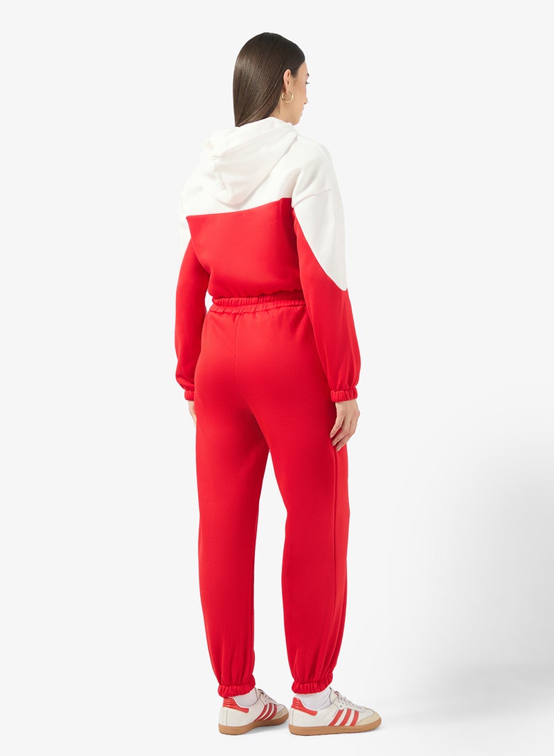 جينجر قطعة واحدة صوفية بسحاب ولون متدرج - Image 2