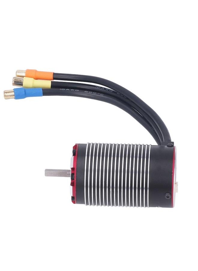 Thoraya 4268 Sensorless Brushless Motor RC 2200kv 4 Pole Rotor Motor with Temperature Interface for Wltoys 1/8 RC Car  - Image 5