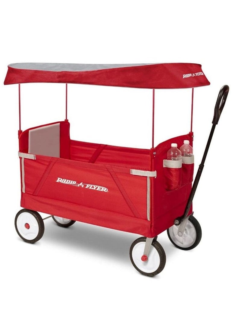 Radio Flyer 3 in 1 EZ Fold Wagon with Canopy - pzsku/Z30DE53BE54BE66ABEC0DZ/45/_/1679297817/2fa773a7-090b-464f-986d-a86bb5d6cadc