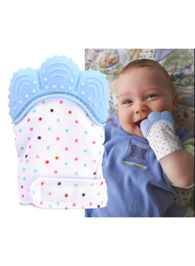 Linefy Soft Silicone, BPA, and Phthalate Free Self-soothing Pain Relief Teething Gloves for Baby (0-6 Months) - Image 5