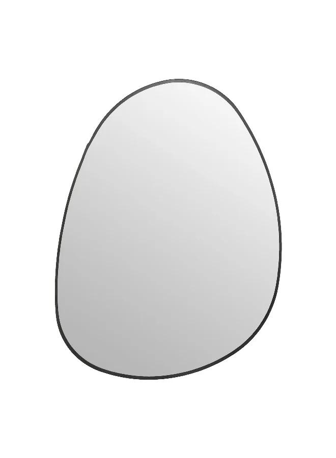 atmosphera Rosalia Wall Mounted Metal Mirror Clear 55 x 75 cm 193132