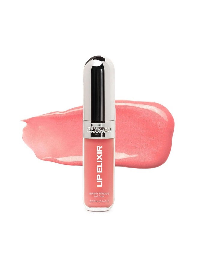 Sacheu Lip Elixir Nourishing Lip Glaze and Lip Tint Gloss. High-Shine Lip Gloss. Moisturizing Lip Gloss Enriched with Lip Oils For Hydrating Smooth Finish, Cruelty-Free (Sheer Pink) - Image 1