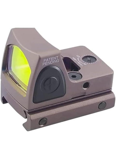 Tactical RMR Red Dot Sight 3.25MOA Picatinny Mount Adjustable Reflex Sight,20mm Red Dot Sight Scope，Great for Handguns.
