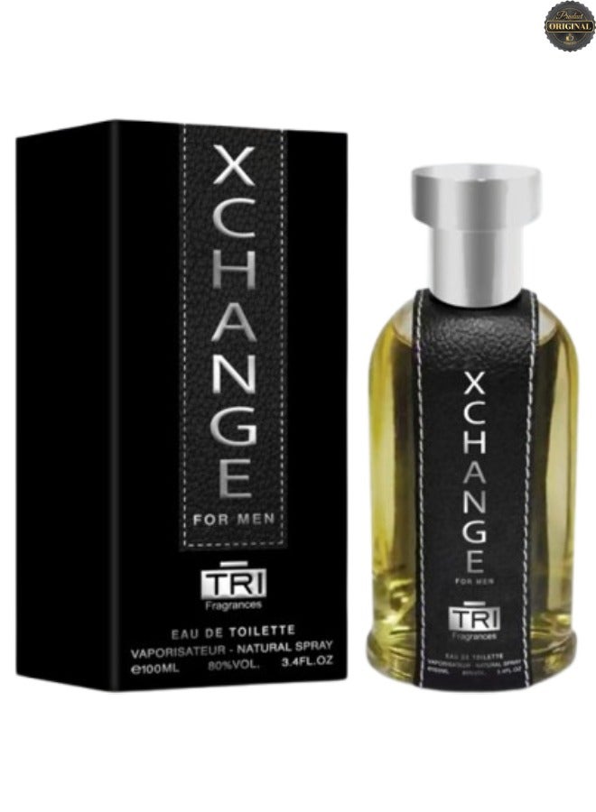 تي أر آي 3 قطع عطر إكس تشينج للرجال 100 مل - Image 2
