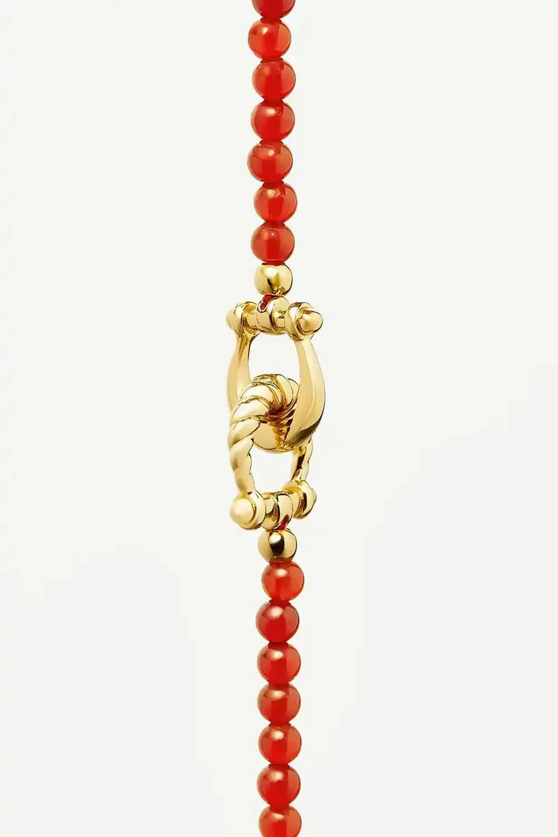 Missoma Lunar New Year Horseshoe Beaded Bracelet