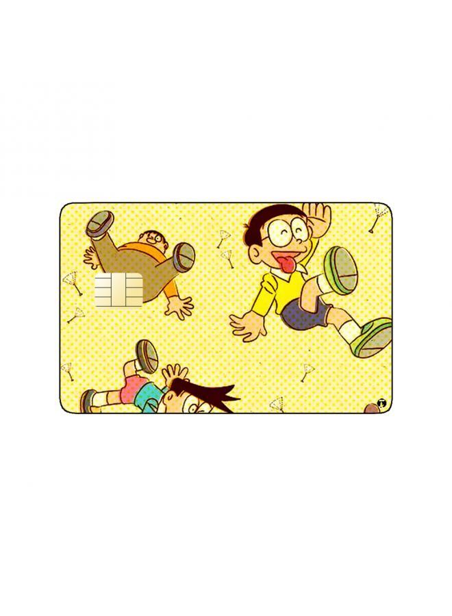 RKN PRINTED BANK CARD STICKER Doraemon Anime - Image 1