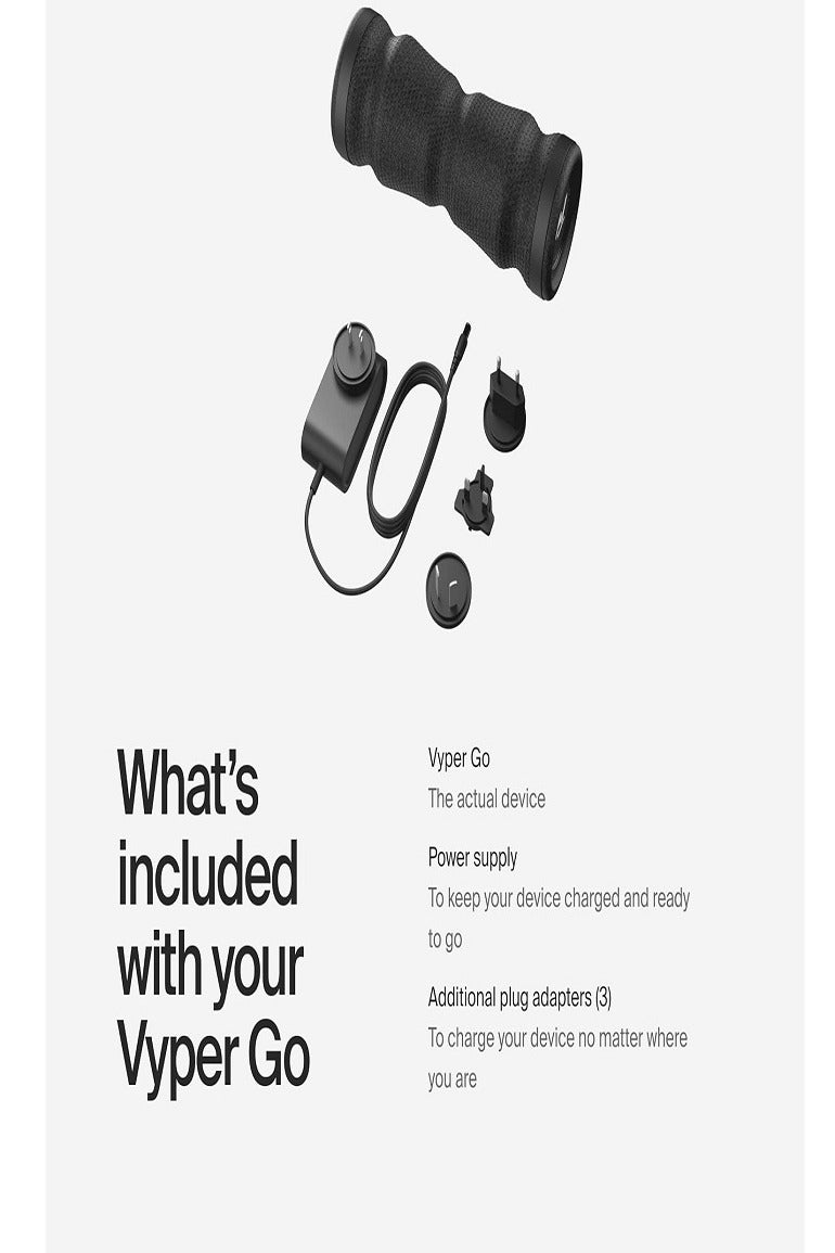 هايبرس أسطوانة إسفنجية اهتزازية عالية الكثافة Vyper GO-EU+ - Image 4