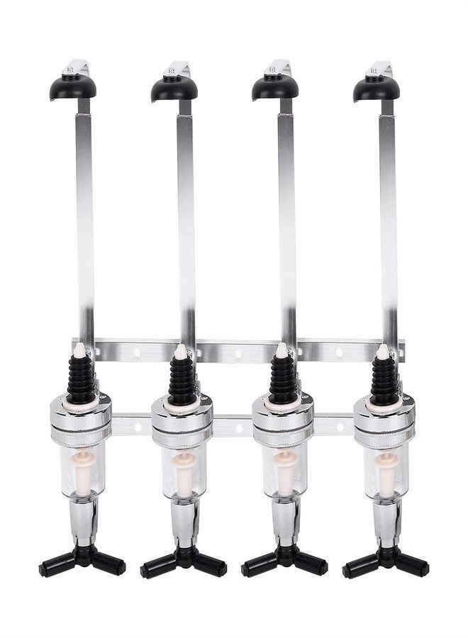 جوتوتوب موزع مشروبات كحولية للمنزل، موزع لأربع زجاجات، حامل زجاجات مشروبات جداري، موزع بيرة وكوكتيلات ونبيذ، حامل نبيذ، مثالي لحفلات البار المنزلي - Image 2