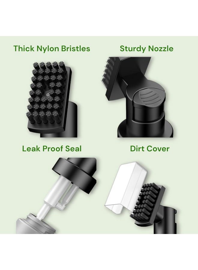 Elevate & Co. Golf Club Brush Plus Towel - Wet Cleaning Brush - Anti-Leak Design - Cleaning Kit Golf Accessories Pack - Brush with Nylon-Bristle Head - Pump for Easy Cleaning and Coverage - Towel Included - Image 5