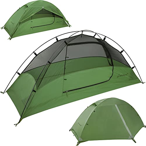 Clostnature Crux 1 Person Tent for Backpacking - Ultralight One Person Backpacking Tent, Hiking Tents for One Man, Solo, Single Person - Image 1