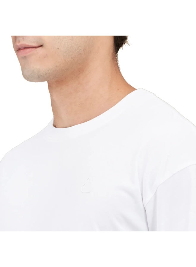 Being Human Mens White Round Neck Short Sleeve T-Shirt - Image 5