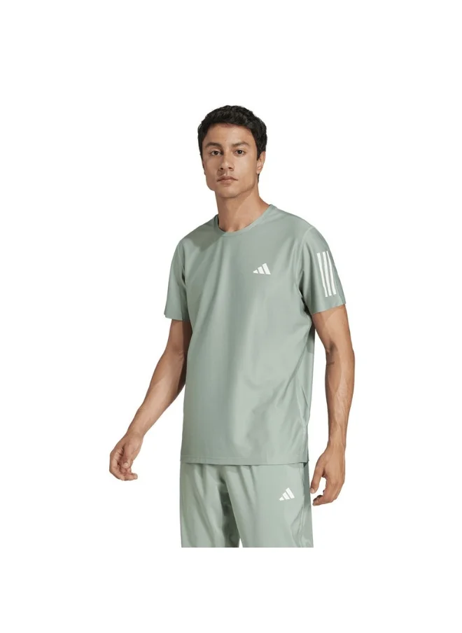 Adidas adidas OTR B TEE Green Running T-SHIRTS for Men - XS