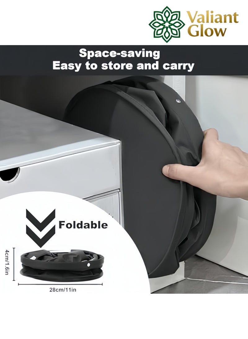 Valiant Glow The Valiant Glow 17-liter foldable tool storage bag is suitable for outdoor camping, gardening and harvesting, laundry storage, home and bathroom organization, and storing toiletries. - Image 3
