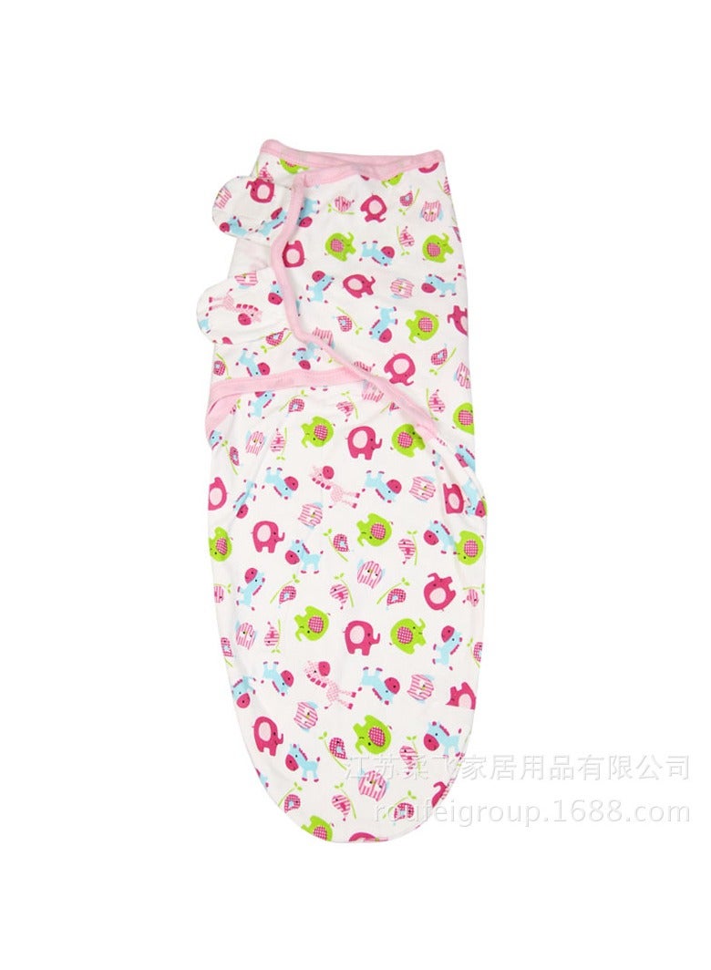 LOULUEN Printed Baby Swaddle