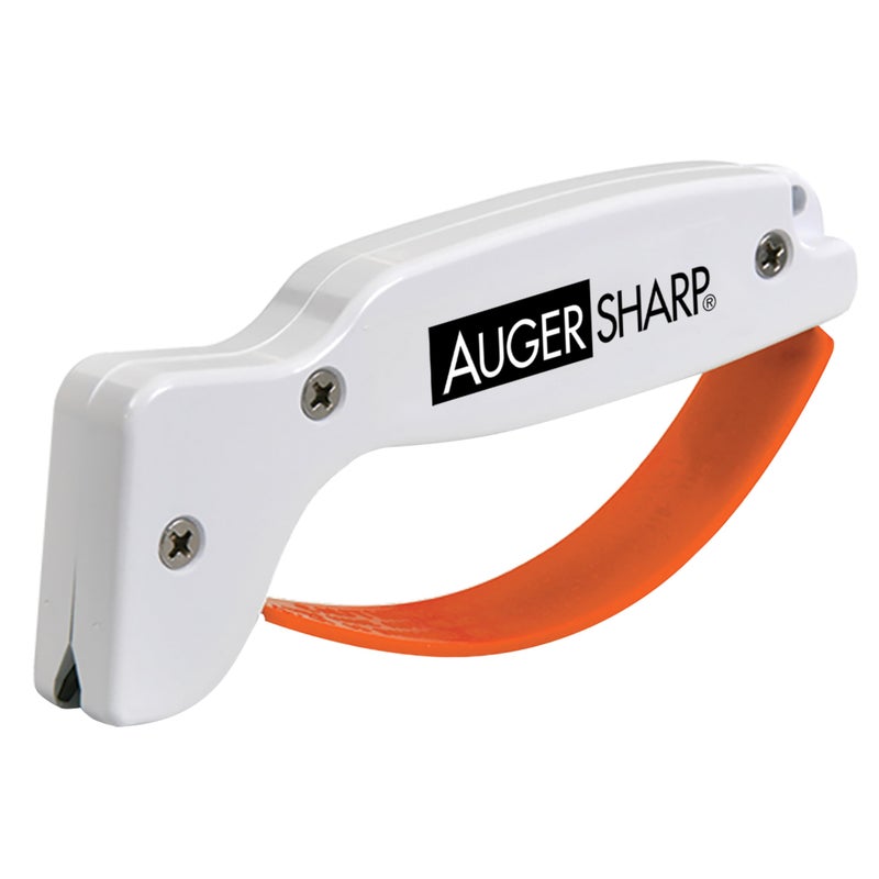 AccuSharp AugerSharp Ice Auger Tool Sharpener DiamondHoned Tungsten Carbide Blade Quickly Sharpens Restores Repairs Hones Dull Ice Fishing Tool Blades