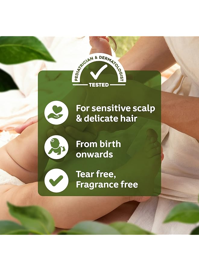 Johnson's Baby Naturally Sensitive Shampoo Natural Ingredients 395Ml - Image 5