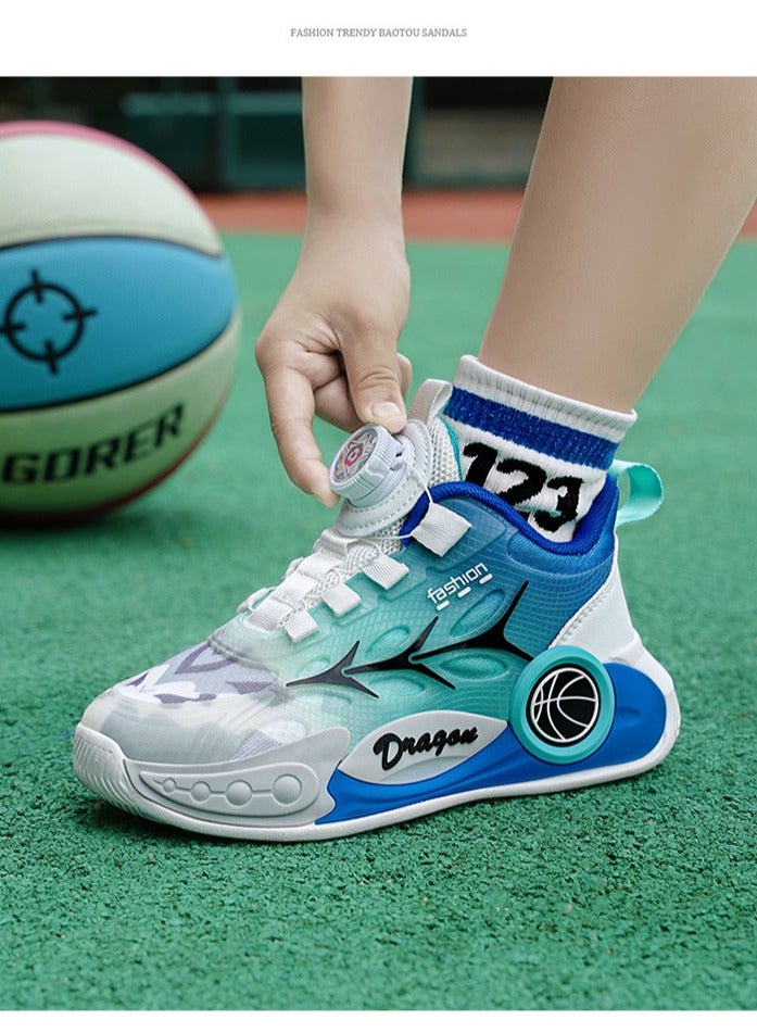 KUYING New Children's Anti Slip Basketball Shoe  - Image 2