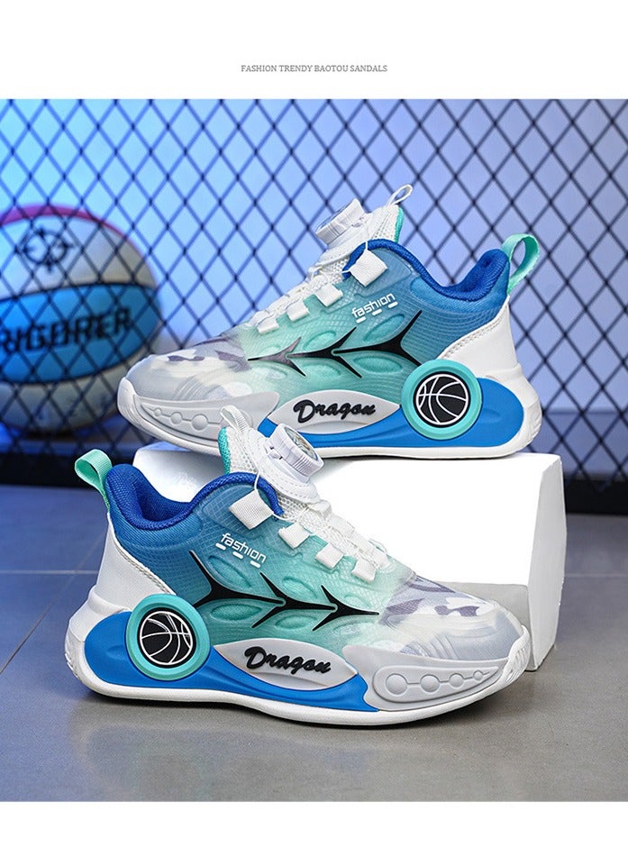 KUYING New Children's Anti Slip Basketball Shoe  - Image 1
