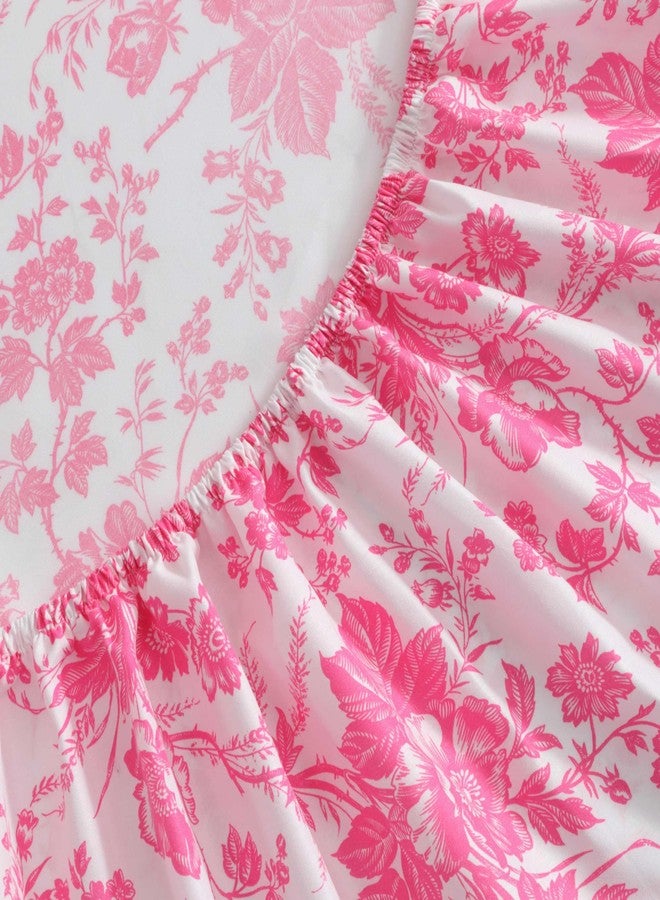 Betsey Johnson Betsey'S Toile Microfiber Pink 3 Piece Sheet Set-Twin - Image 3