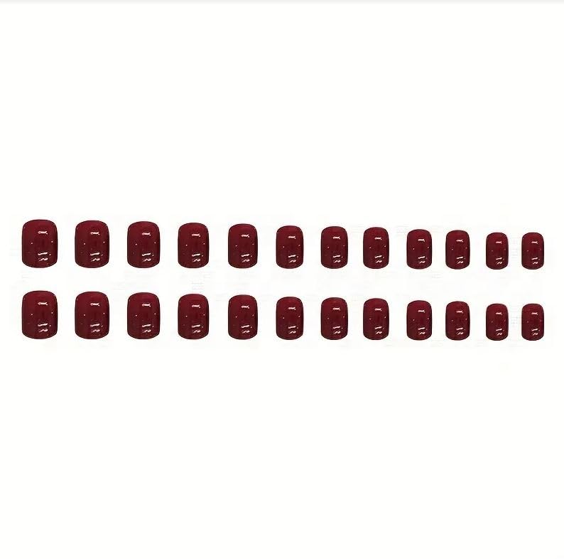 FASHIONHARBOUR Fashionharbour 24 Reusable Artificial Fake Nail Set Lightweight Long Lasting Easy To Use Quick Fix For Festivals Special Occasions - Image 3