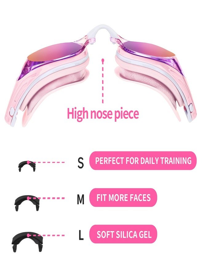 WAVE Nearsighted Swim Goggles, Shortsighted Optical Swimming Goggles No Leaking Anti Fog UV Protection for Adult Men Women - Image 2