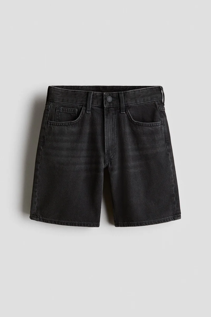 H&M Loose-fit denim shorts