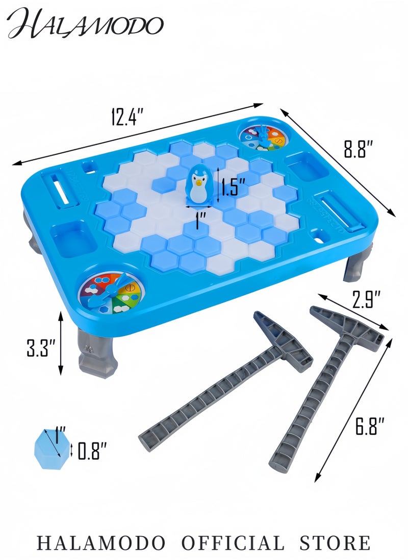 HALAMODO - Save Penguin Icebreaker Game Funny Penguin Rescue Board Game for Kids and Family Ice Block Breaking Challenge Educational and Interactive Toy for Children and Adults - Image 1