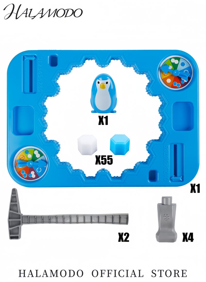 HALAMODO - Save Penguin Icebreaker Game Funny Penguin Rescue Board Game for Kids and Family Ice Block Breaking Challenge Educational and Interactive Toy for Children and Adults - Image 1