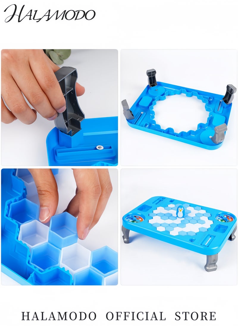 HALAMODO - Save Penguin Icebreaker Game Funny Penguin Rescue Board Game for Kids and Family Ice Block Breaking Challenge Educational and Interactive Toy for Children and Adults - Image 1