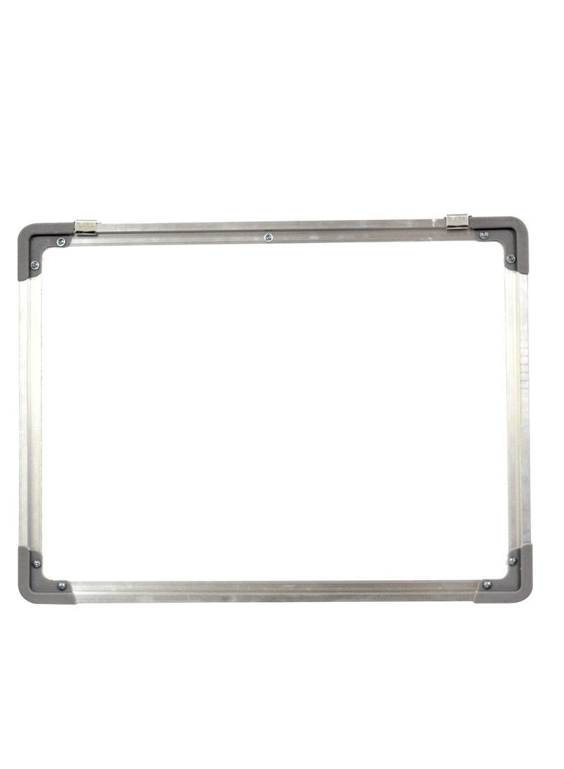 Generic Single-mounted Magnetic Whiteboard Aluminum Frame Dry-erase Whiteboard,dry-erase Magnetic Whiteboard For Home Office Size 60*40cm - Image 3