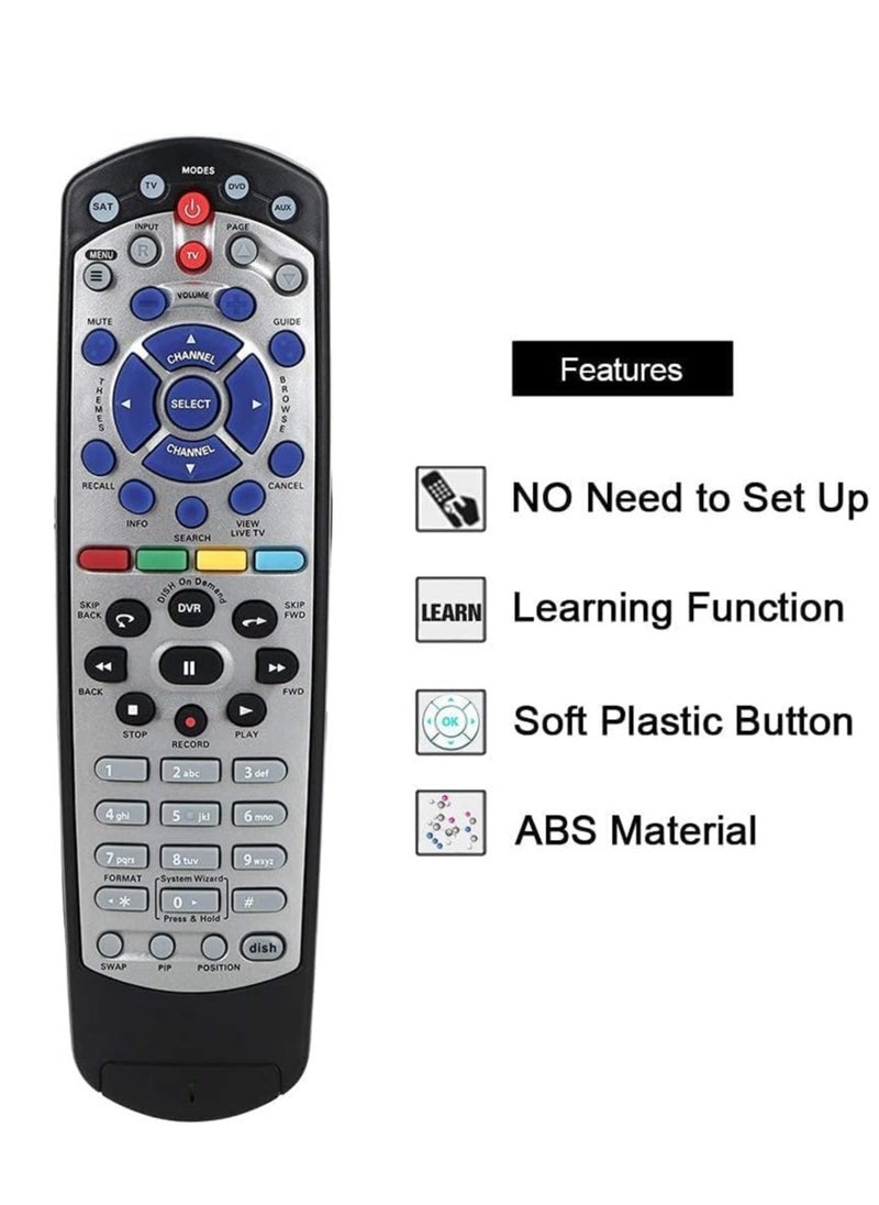 ELTRAZONE - Universal Replacement Remote Control Compatible for Dish Network 20.1 IR Remote Control TV1 - Image 1