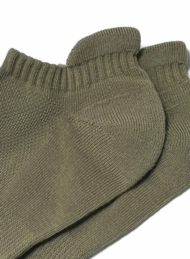 GIORDANO Unisex 2-Pack Ankle Socks: Essential Cotton Blend Comfort