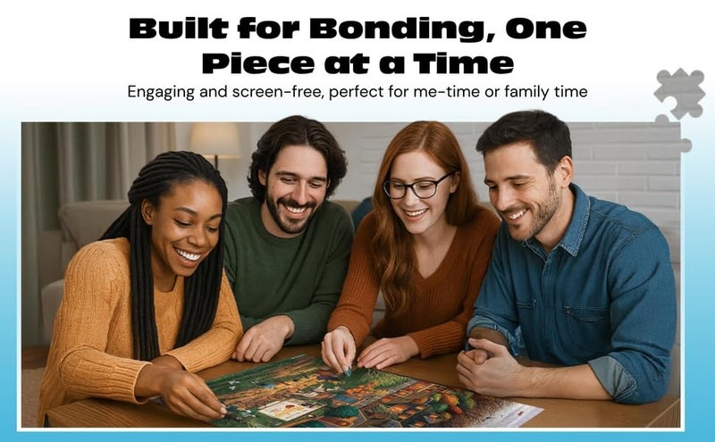 Buffalo Games - Charles Wysocki - Secret Passage Inn - 1000 Piece Jigsaw Puzzle for Adults -Challenging Puzzle Perfect for Game Nights - Finished Size is 26.75 x 19.75 - Image 5